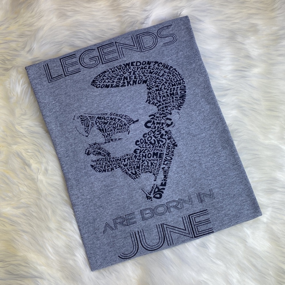 •zodiac• “LEGENDS ARE BORN IN JUNE” {heather gray} ♊️♋️ ‘Ye TEE - Picture 6 of 7